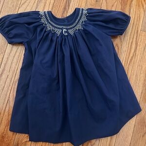 Smocked “C” Dress - 18 months